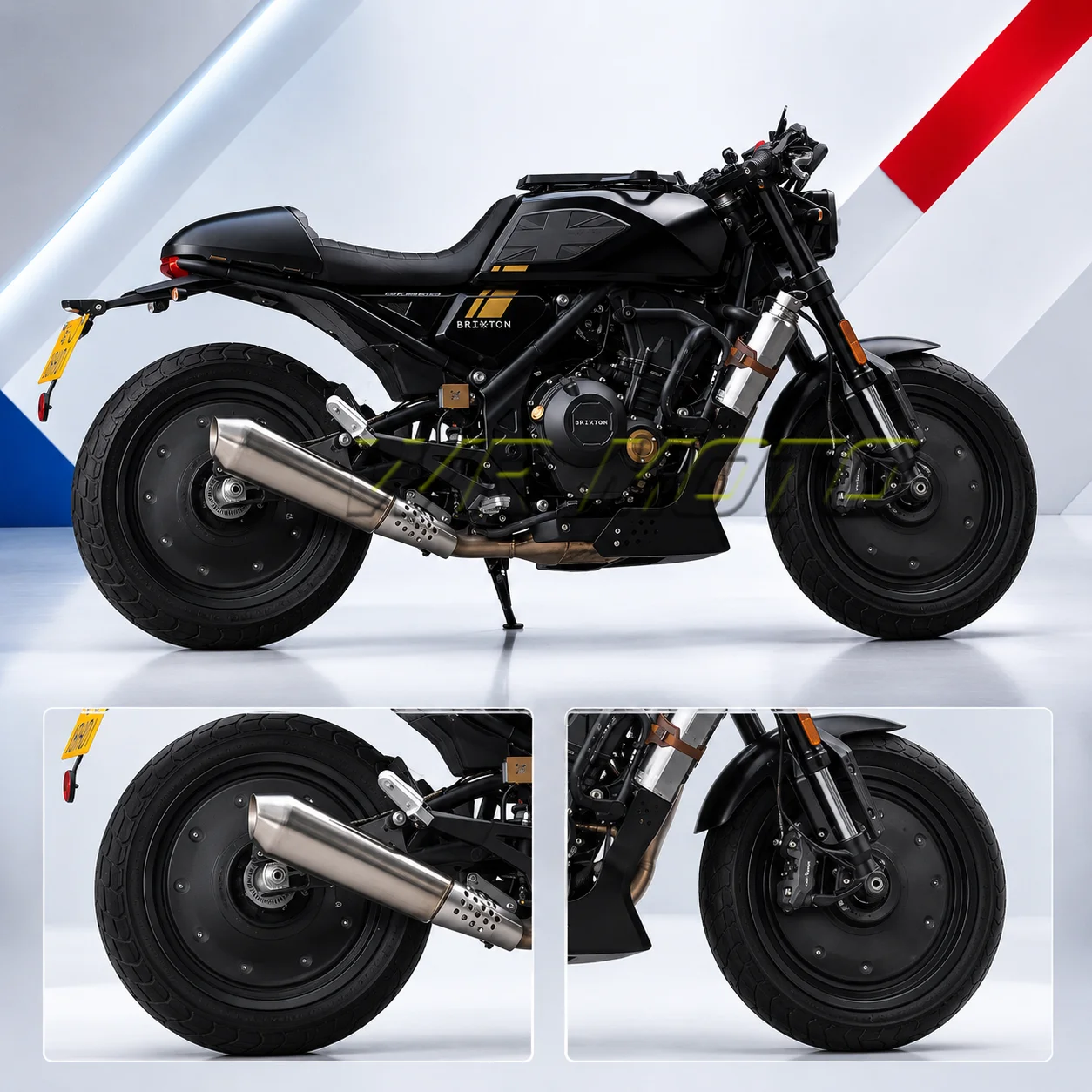 Modified Full‑Closed Alloy Wheel Rim Retro‑Style For CROSSFIRE 500 Motorcycle Direct‑Fit Whee
