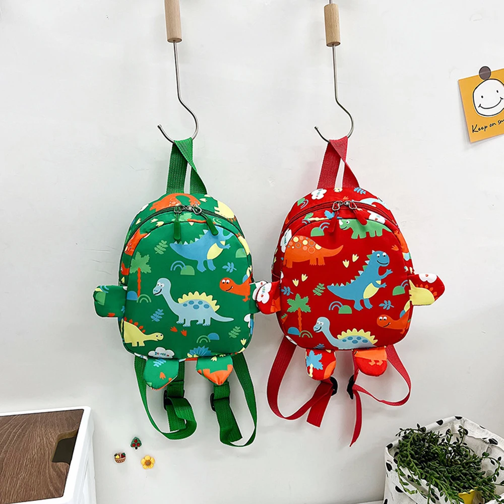 1 pièces mignon dessin animé dinosaure bébé sacs à dos maternelle cartable enfants garçons filles sacs d'école réglable animaux enfant sac à dos