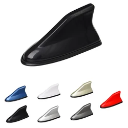 Car Shark Fin Antenna Vehicle Roof Aerials AM/FM Radio Signal Base Punching-free Antenna Mounting Automotive Top Decoration