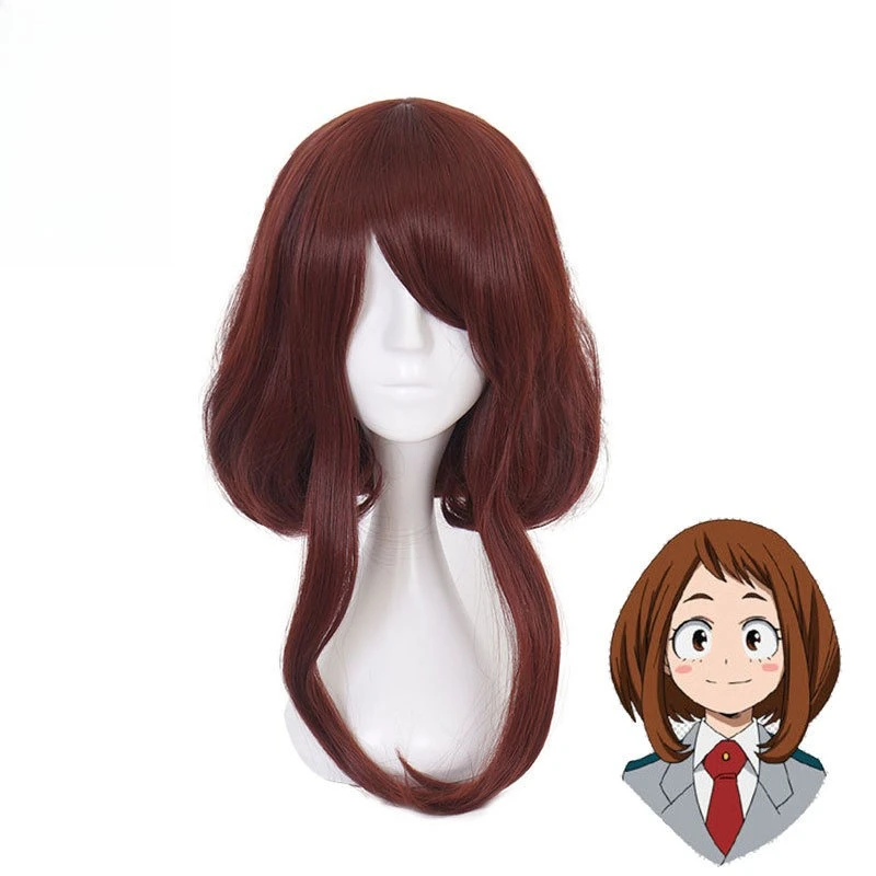 

Wig My Hero Academia Toga Himiko / Fluffy Bob Wig For Cosplay