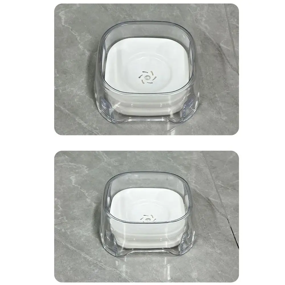 Large Capacity 2000ml Pet Floating Bowl Floating Filter Transparent Design Pet Water Feeder Non-Wetting Mouth Anti-Spill view 2