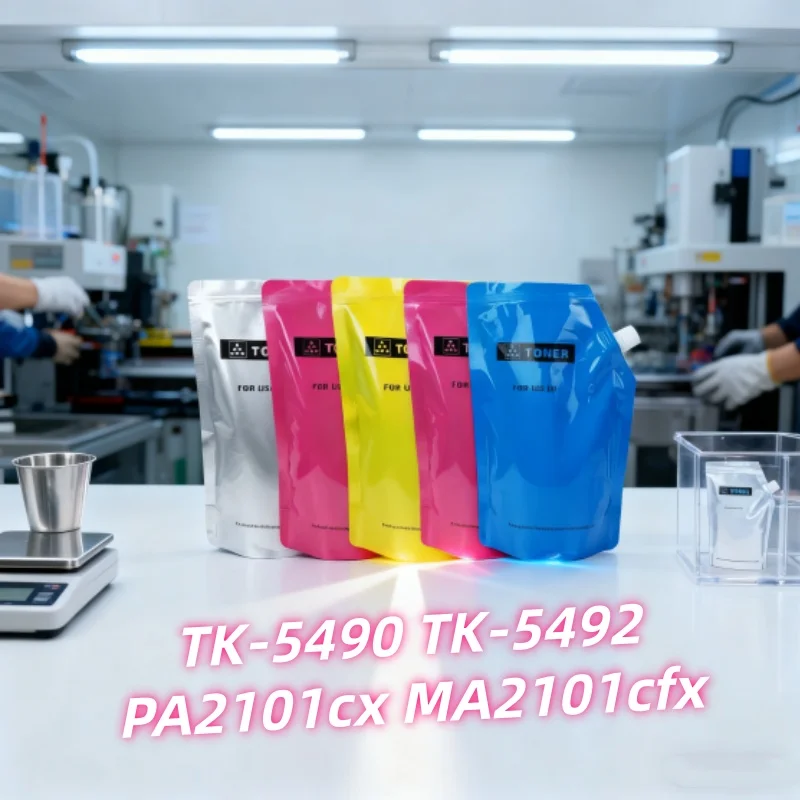 

500g/pc Compatible TK5490 TK5492 Refill Toner For Kyocera ECOSYS PA2101cx MA2101cfx Toner EU TK-5490 TK-5480 TK-5490K TK-5480K