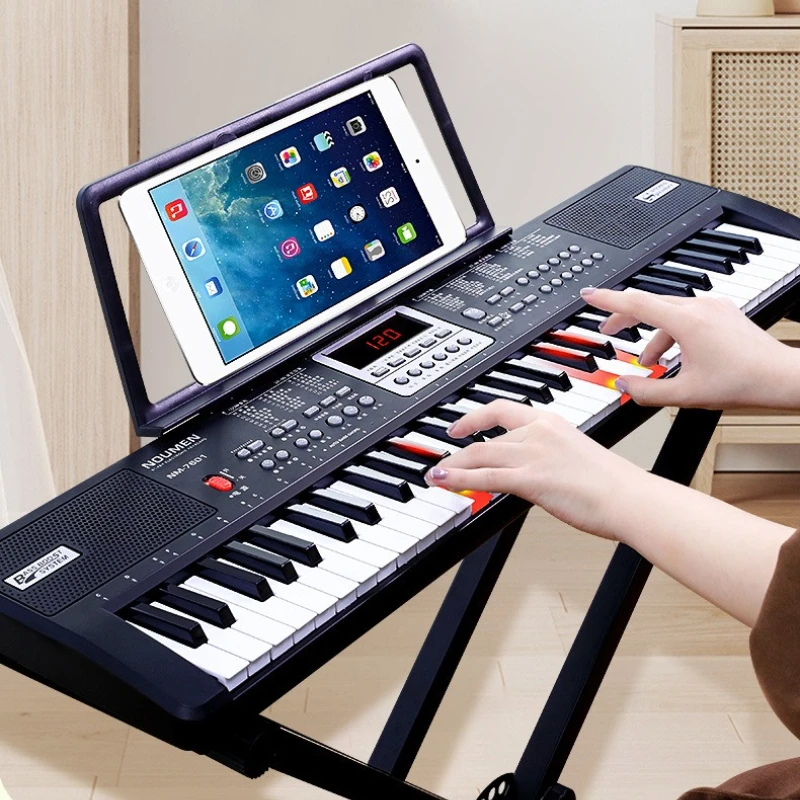 Keyboard Piano 61 Key - Pianoforte Elettronico Multifunzionale a 61 Tasti,