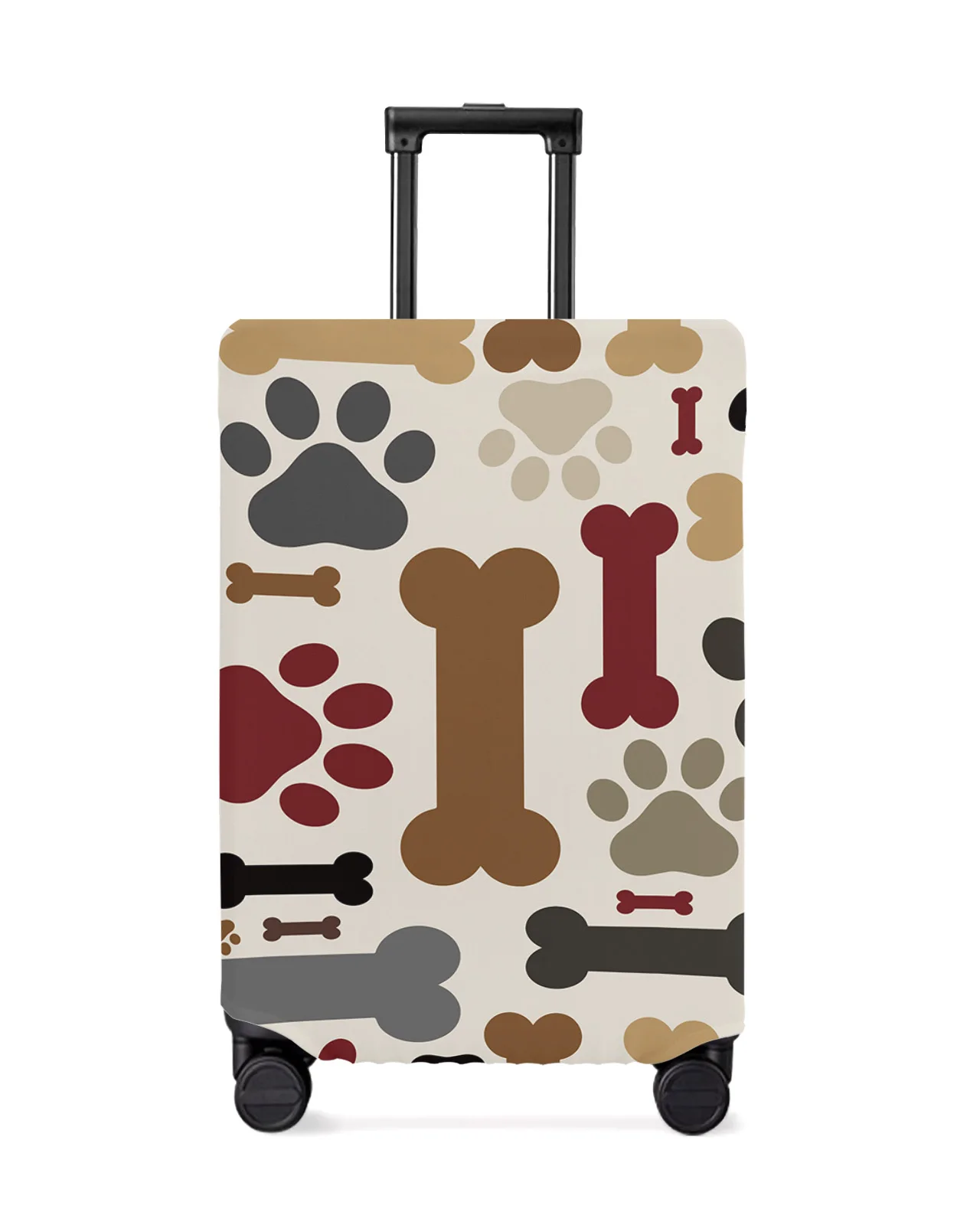 Animal Dog Paw Travel Luggage Protective Cover for 18-32 Inch Travel Accessories Suitcase Elastic Dust Case Protect Sleeve