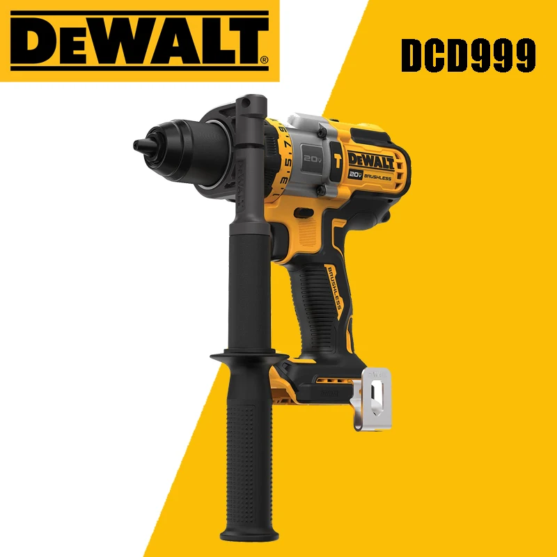 

DEWALT DCD999 FLEXVOLT ADVANTAGE 20V MAX* Hammer Drill Cordless 1/2-Inch Impact Type Electron Power Tools