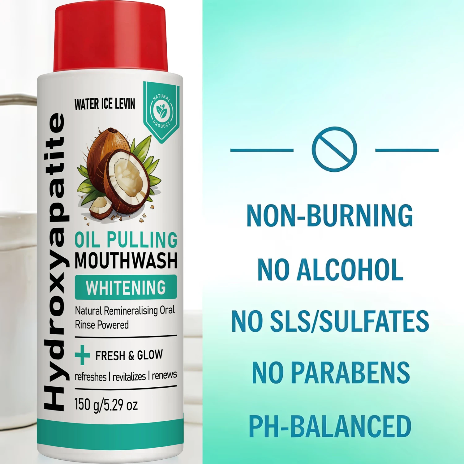Collutorio all'Idrossiapatite  - Teeth Whitening Oil Pulling recensione e prezzo
