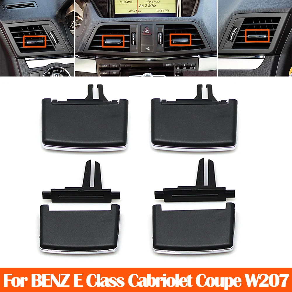 

Автомобильный кондиционер, центральный левый и правый, вентиляционная решетка переменного тока, зажим, ремонтный комплект для Mercedes Benz E Class W207 Cabriolet Coupe