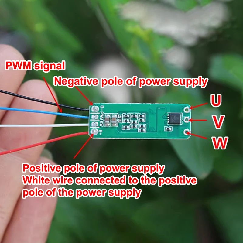 Mini 2S 7A-15A Brushless Motor Driver Board Aircraft Model Brushless Electric Regulator Module