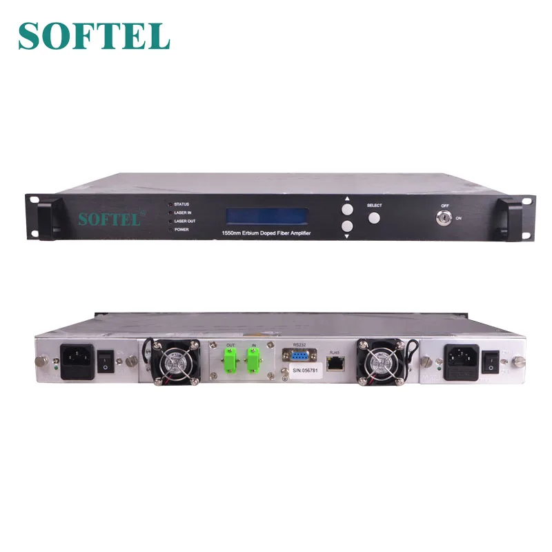 

Fiber Optical Equipment Single Channel EDFA Amplifier 1550nm EDFA 24dB