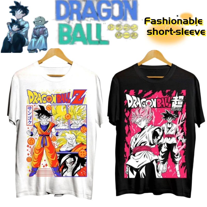 

Dragon Ball Son Goku Son Goku фильм ТВ периферийные двумерные с короткими рукавами для мальчиков и девочек повседневная свободная красивая футболка