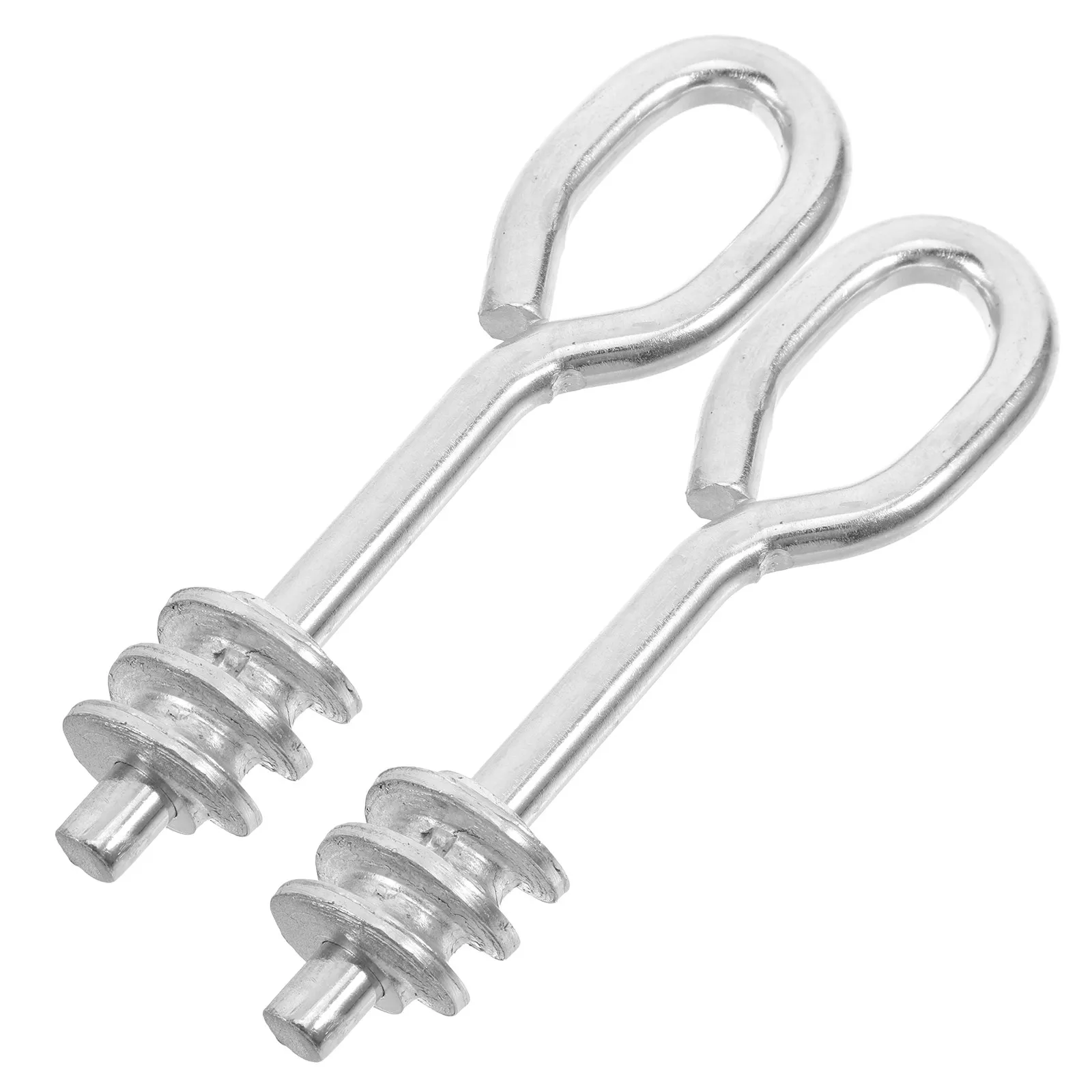 2Pcs Hanging Load Bearing Hooks Eye Bolts Thickened Stainless Steel Ring Lifting Expansion Bolt Screw for Outdoor Sunshade