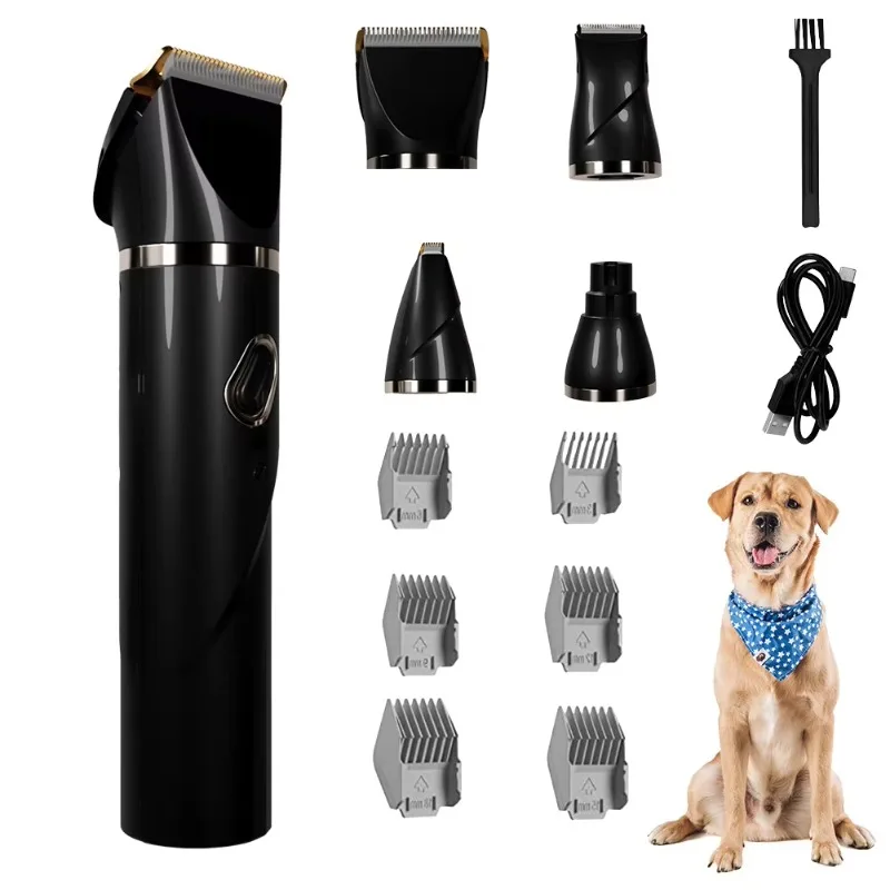 

Krypton Golden Cat High Power 4-in-1 Pet Hair Clippers & Dog Pedicure Nail Grinder Plastic