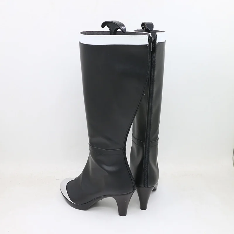 Master Detective Archives: Rain Code Death God Shinigami Cosplay Shoes Boots Girl Women Halloween Party Cosplay Boots