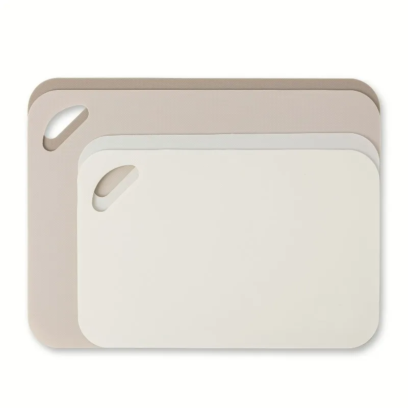 4-Piece Poly Cutting Mats SM 7.5"x11.4", MD 9.8"x13.4" - Cream image 2