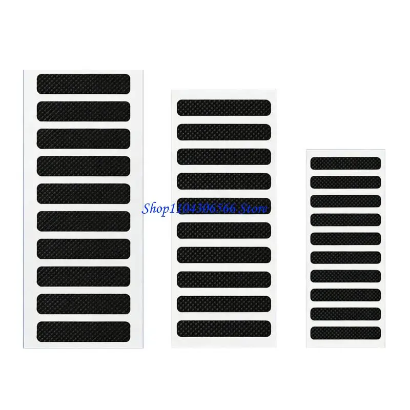 

02DD Pack Of 20pc Nonslip Silicone Grip Stickers For Game Controller And Electronics