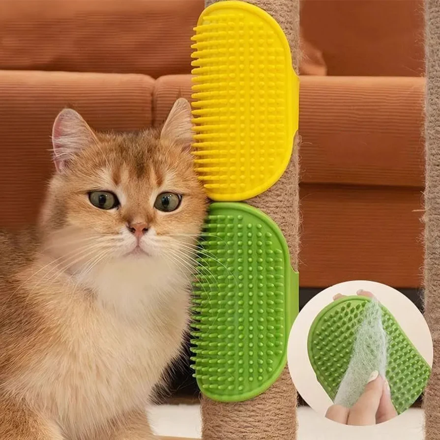 

1pcs, Cat Itching Tool, Scratching Brush, Table Leg Strap Toy, Bath Brush, Brushing Hair Tool, Cat Soothing Pet Equipment