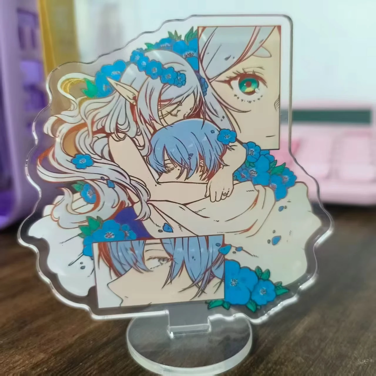 Frieren: Jenseits der Reise – Acryl-Standplakette „Himmel“ – Anime-Sammlerstücke, Geschenk, Desktop-Ornament – Detail 1