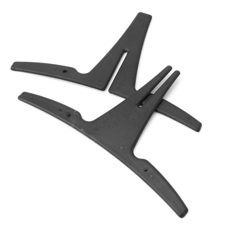 U2JB 2022 Plastic Portable Clarinet Stand Folding Flute Holder Placement Rack Acces