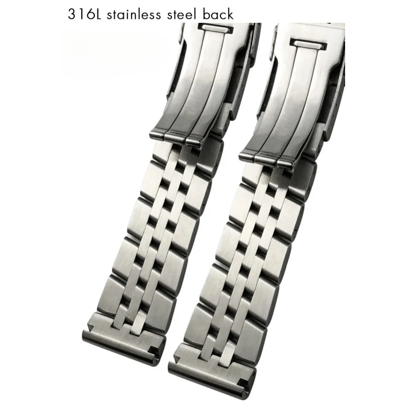 Cinturino in acciaio inossidabile da 18 mm 20 mm 22 mm 24 mm per cinturino impermeabile Avenger Navitimer Superocean