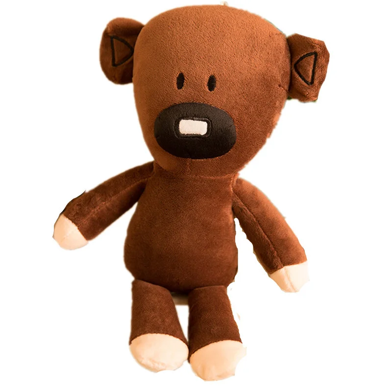 Divertimento Mr Bean Simpatico animale farcito bambola cuscino arredamento morbido regali per bambini orsacchiotto peluche commedia personaggio del film dei cartoni animati