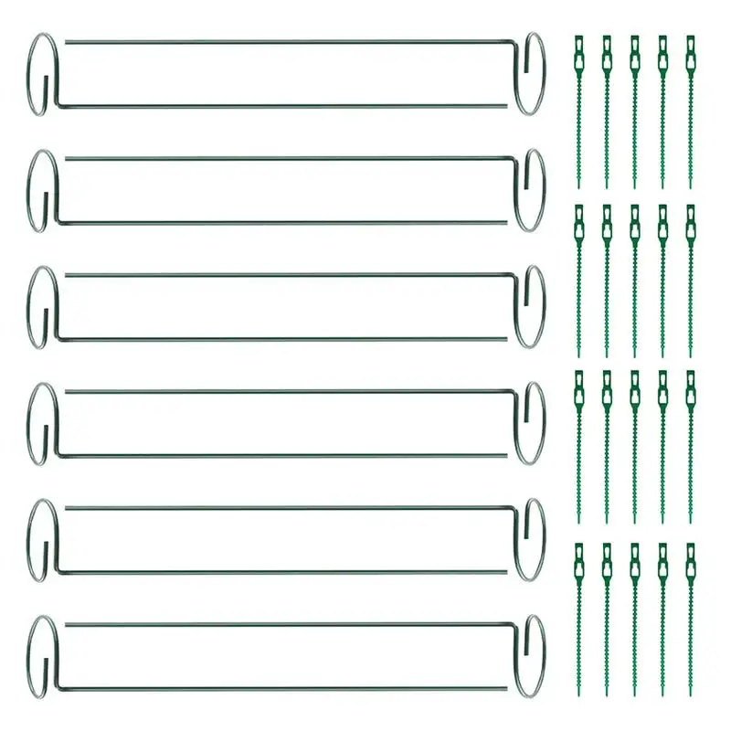 

12 шт., металлические подставки для растений, томатов, пионов