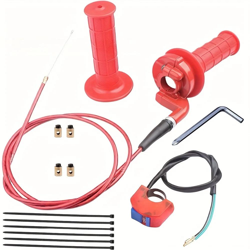 

Suitable for off-road motorcycle ATV beach bike accessories, universal 50CC-250C fuel dispenser, throttle lever seat, throttle c