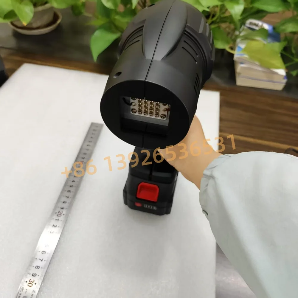 Handheld Rechargeable UV Lamp LED Car Paint Flaw Detector Wireless Automotive Sheet Metal UV Curing Light for Paint Drying