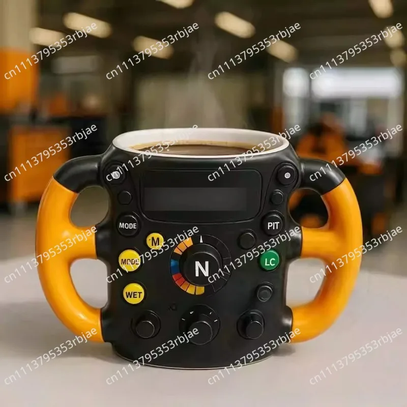 New multi-color steering wheel 3D steering wheel design 3D resin stainless steel cup