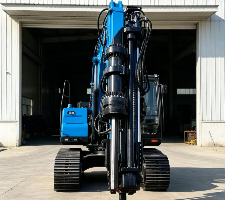 High Quality Hydraulic Rock Drilling and Splitting Machine Drilling and Splitting Integrated Machine