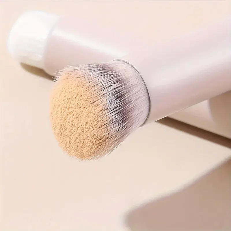 1 brocha correctora rosa, manga de sombra de ojos rosa, brocha de maquillaje, pluma mezcladora, herramienta de belleza profesional, brocha de maquillaje