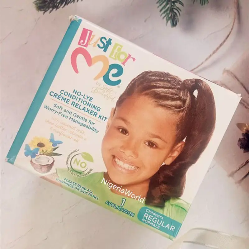 Just For Me No-Lye Hair Relaxer Kit Regluar