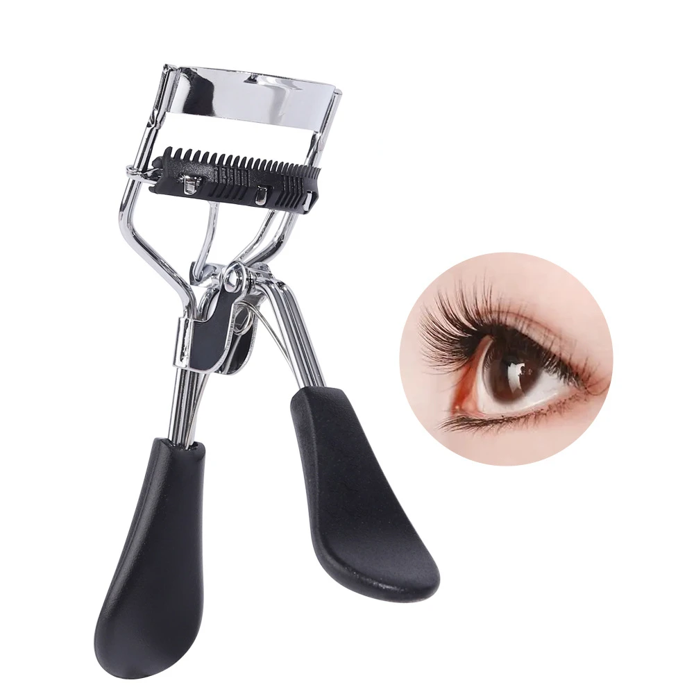 1pcs Eyelash Curler Make-up for Women Beauty Makeup Tools Cosmetics Lady Eye Lashes Curling with Comb Clip Eyelashes Tool