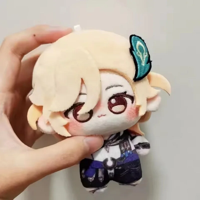 جديد Genshin تأثير Kaveh تأثيري 10 سنتيمتر أفخم دمية أنيمي لعبة محشوة الجسم على ظهره الحلي قلادة هدايا عيد ميلاد الأطفال