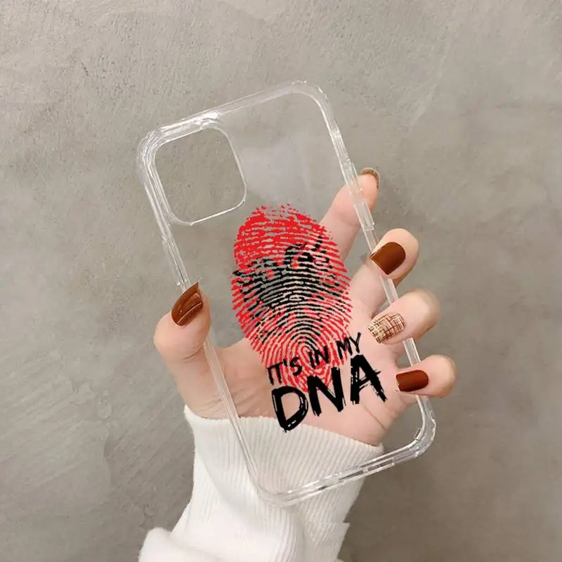 Albania Albanians Flag Phone Case Transparent soft For iphone 11 13 12 14 x xs xr pro max mini plus