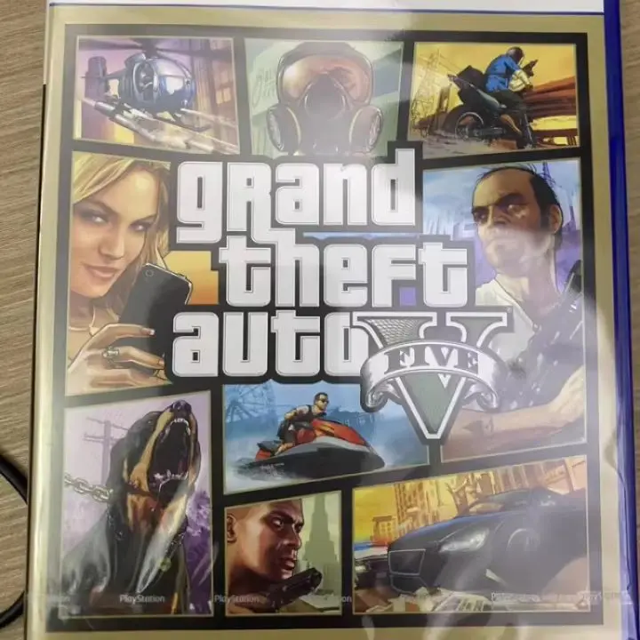 Disque de jeu GTA5 5ème version pour PS FIVE/Four
