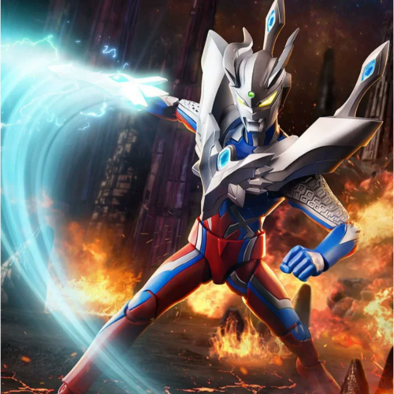 BLOKEES Ultraman Legendary Edition Building Blocks Tiga Noah X Assembled Action Model Desktop Ornament Collectible Toy Gift view 5