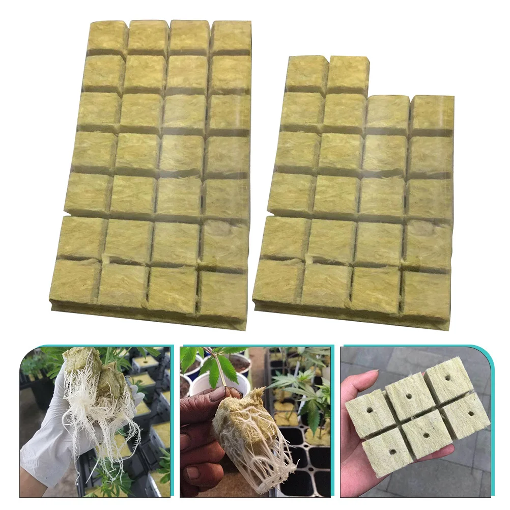 

50 шт., без беспочвенные пробки для выращивания кубиков, защита корней растений, компактный размер, идеальные гидропонные сады, школьные проекты, пробки для выращивания кубиков