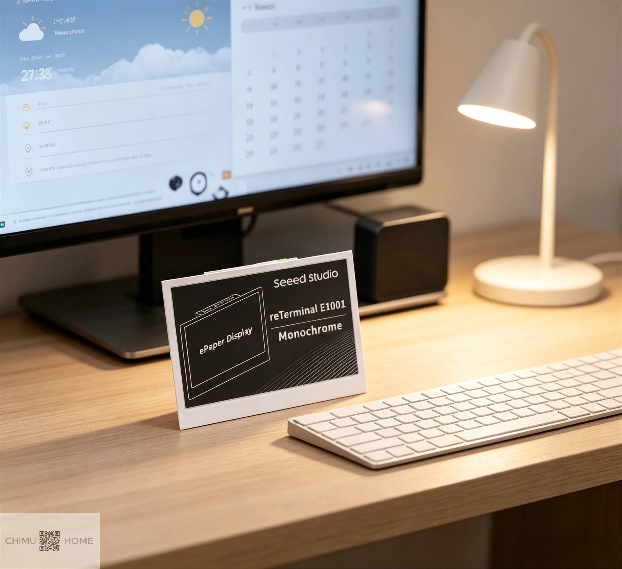 【CHIMU HOME】ReTerminal E1001 7.5 Inch Monochrome E-Paper Display for Home Assistant DIY Projects