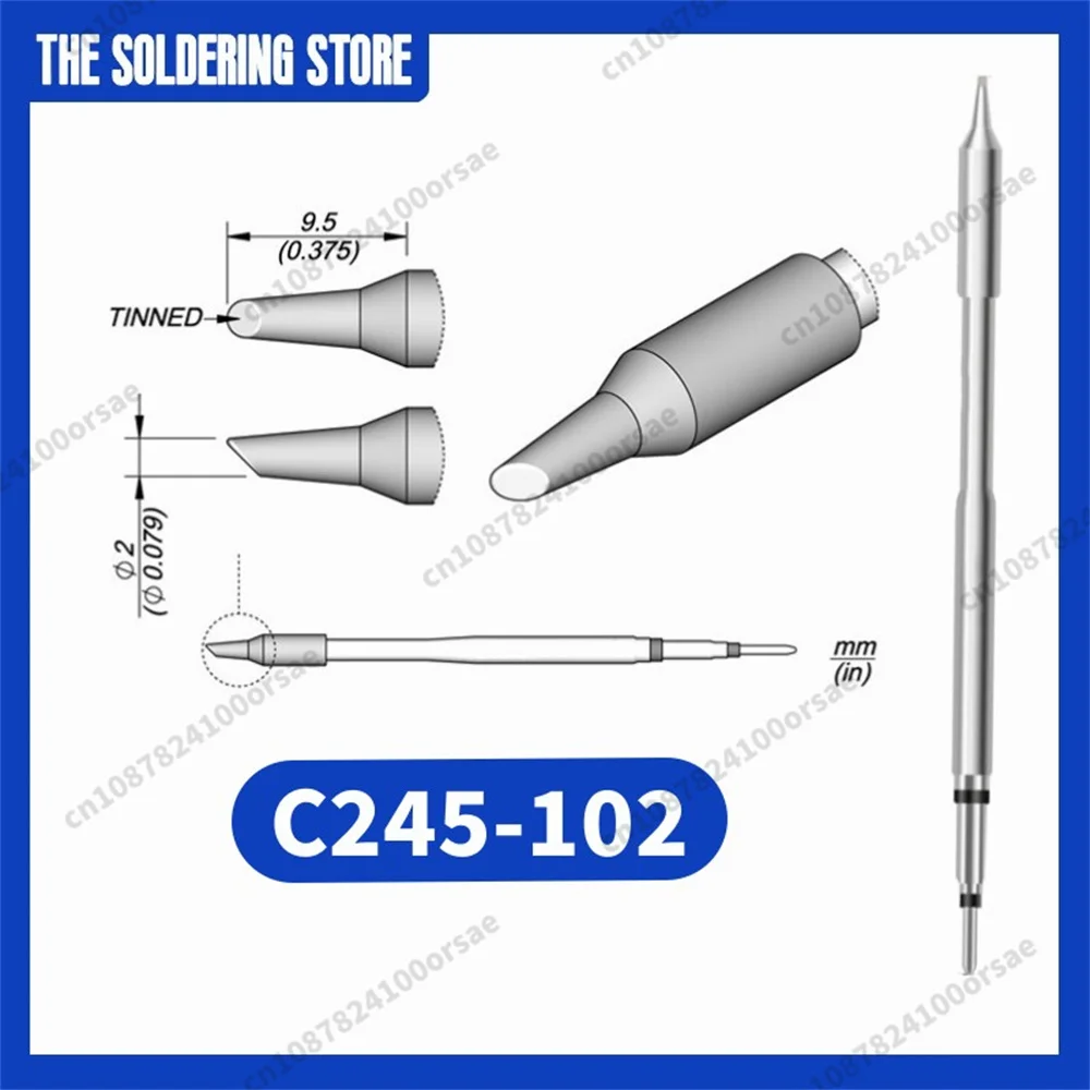 Картридж C245 102 для JBC SUGON AIFEN A9/A9pro T245, ручка для пайки, наконечник C245, сменный инструмент для аксессуаров