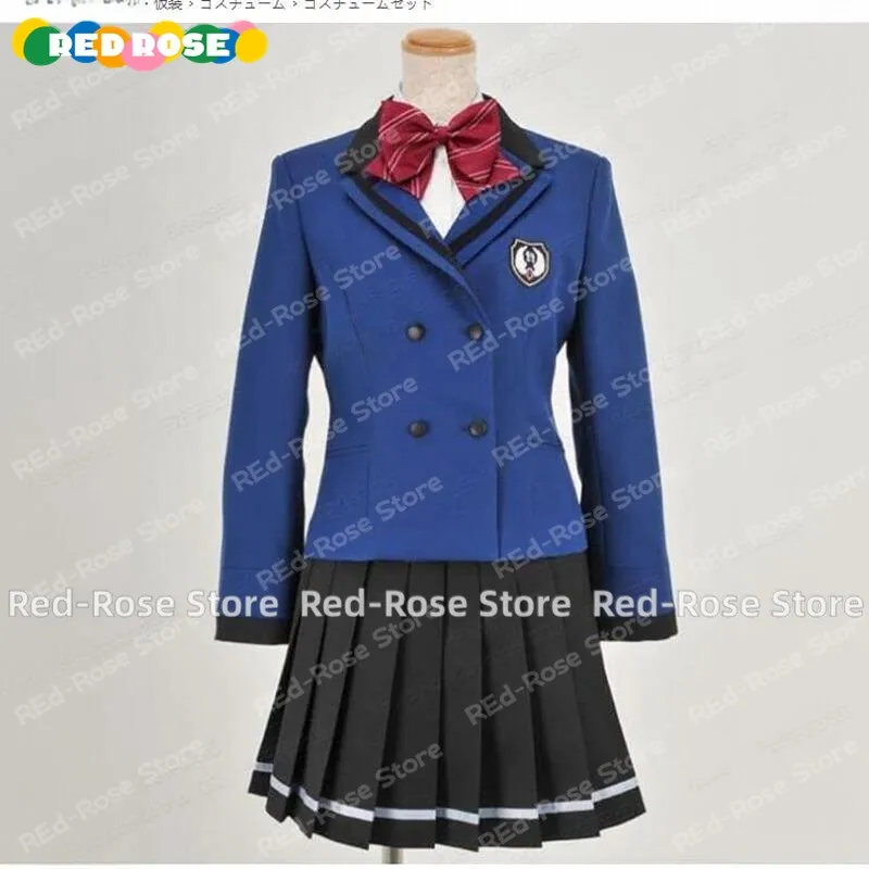 Costume de cosplay personnalisé Anime Tokimeki Memorial 4 Girl's Side, uniforme, accessoires pour fête, Noël, Halloween