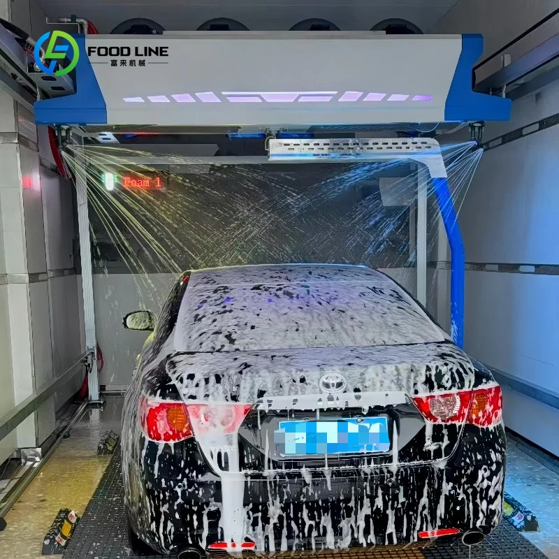 Customized Smart PLC Controlled Water Recycle Touchless Car Wash Machine for Car Parking Lot 10 Months Quick Payback