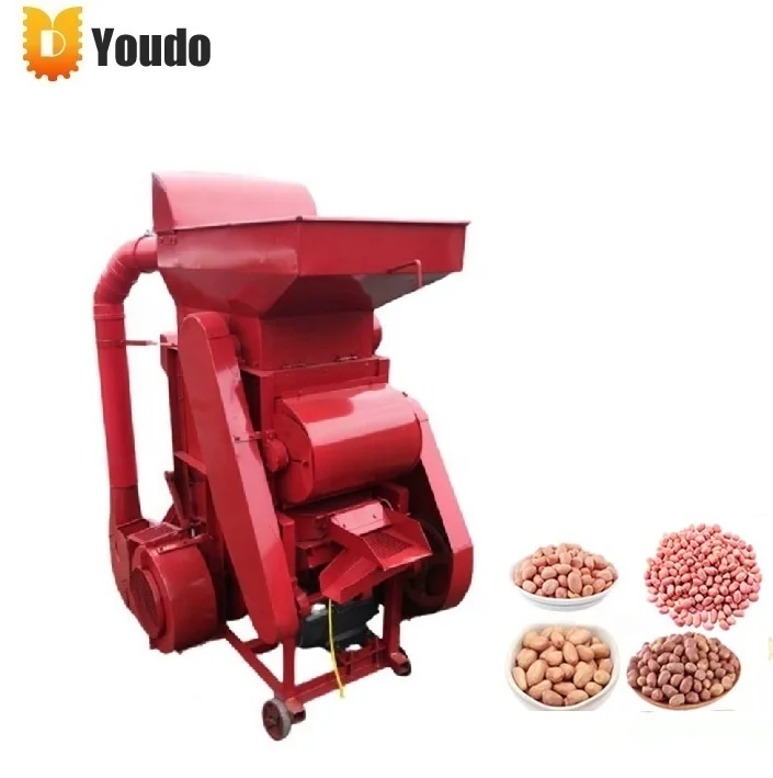 1000kg/h Automatic Groundnut Sheller Peanut Peeling Machine Groundnut Shell Remover Peanut Shelling Machine