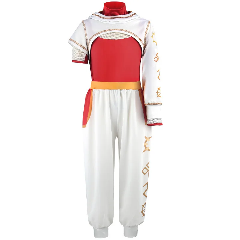 3PCS Sets Girls Zombies Halloween Cosplay Nova Long Sleeve Dress Up Outfit Children's Performance Costume image 2