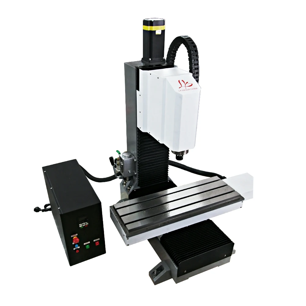 Imagem -04 - Máquina de Gravura do Cnc 4020 1.5kw 2.2kw Ferro Fundido Completo para Moagem de Corte de Aço Inoxidável Porta Usb Eixo z Eixo 300 Milímetros