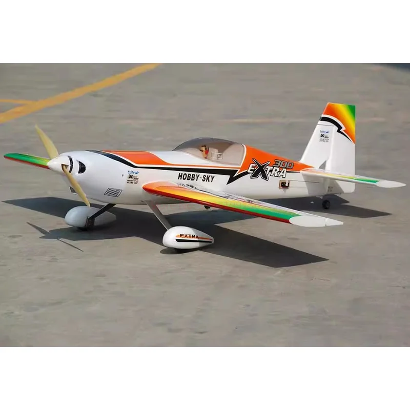 โมเดลเครื่องบินผาดโผนจำลอง Extra300 3D haofei 30e1เมตร2-Span aeroplane Wing 4S