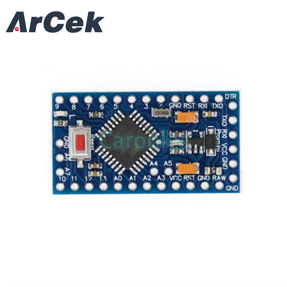 1PCS Pro Mini Atmega328 Pro Mini 328 3.3V 8MHz 5V 16Mhz Mini ATMEGA328P for Arduino Compatible Nano CP2102 FT232RL