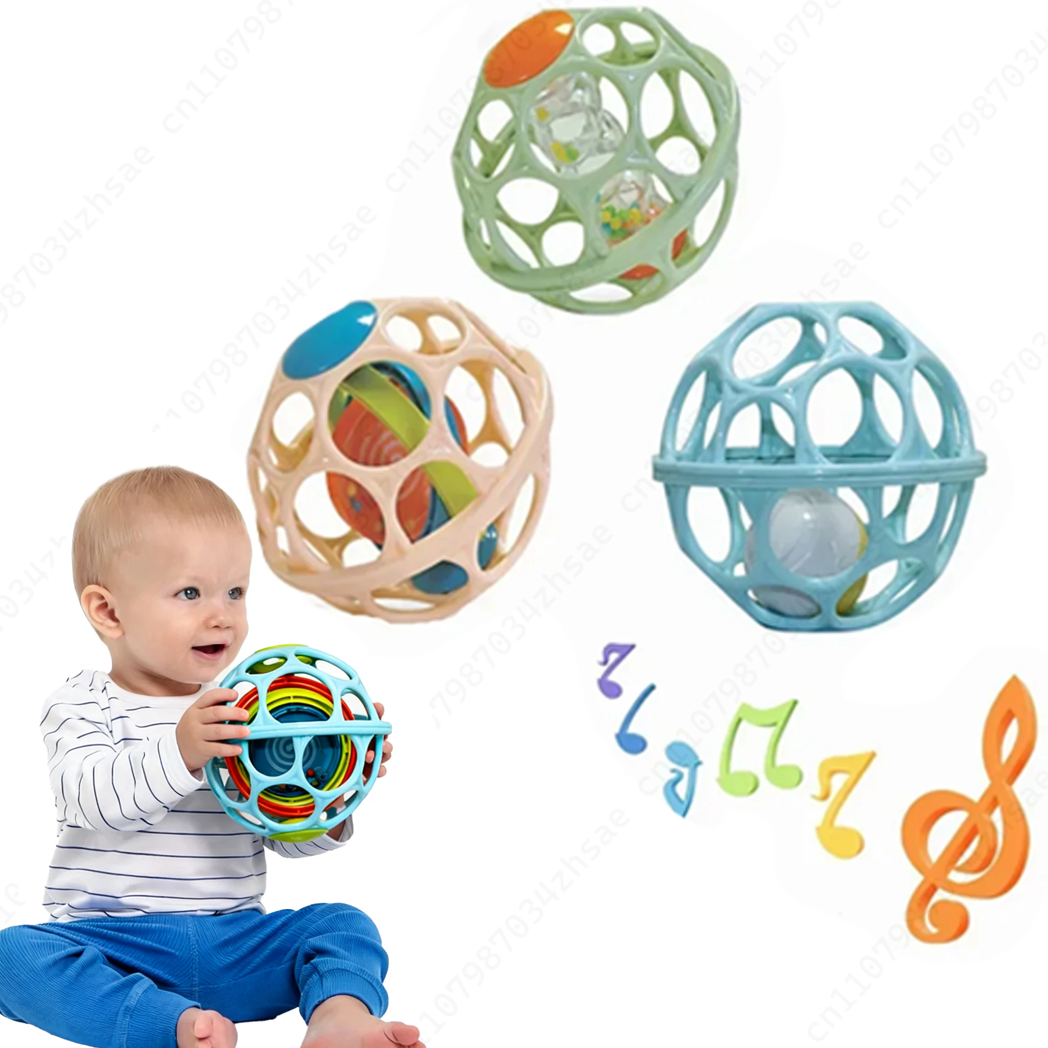 ของเล่นเขย่ามือเด็กอ่อน 0-12 เดือน ลูกบอลนุ่ม ของเล่นเขย่ามือสำหรับเด็กแรกเกิด ของเล่นกัดฟัน ของเล่นกระดิ่งมือ ของเล่นเสริมพัฒนาการเด็ก ของเล่นเสริมประสาทสัมผัสสำหรับเด็ก