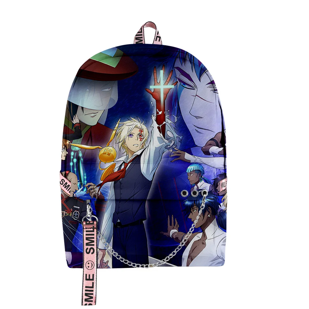 Popular Novelty Cool D.Gray-man Student School Bags Unisex 3D Print Oxford Waterproof Notebook multifunction Travel Backpacks