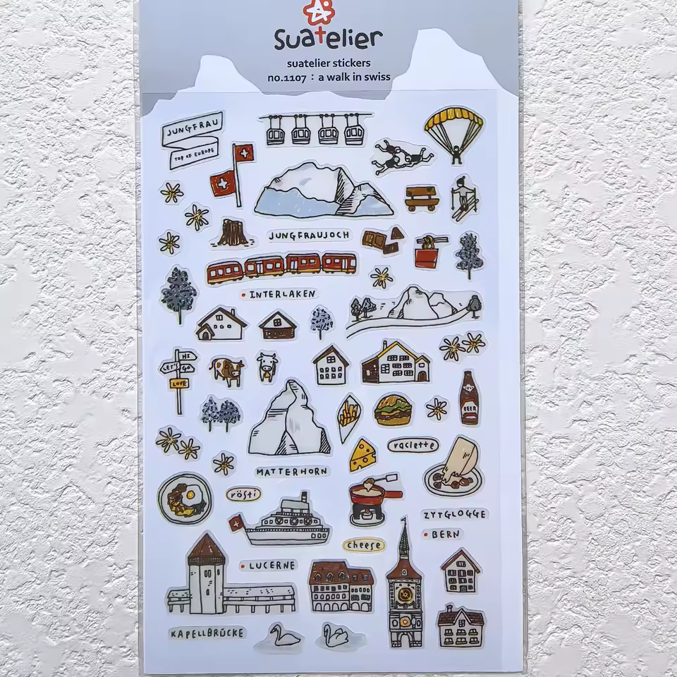 스티커 다양한 활용법