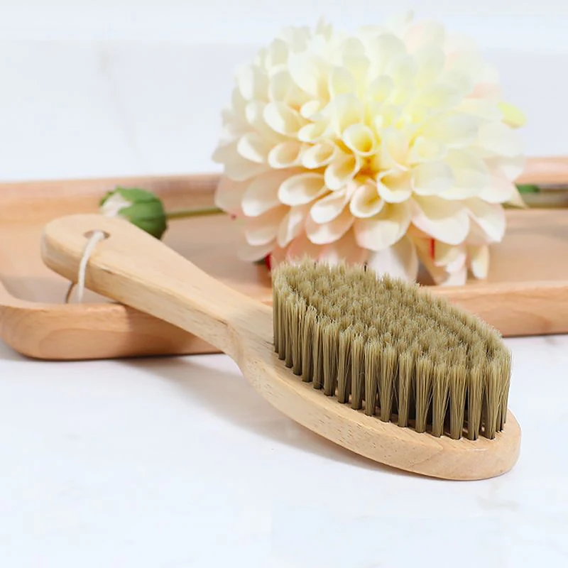 Soft Hair Household Brush Cleaner Shine Shoe Shoe Brush With Wood Handle Household Cleaning Tools Accessories Cleaning Brushes